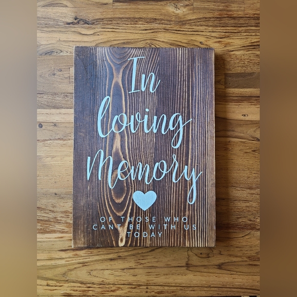 Rustic Wooden Wedding Signs - Picture 8 of 12